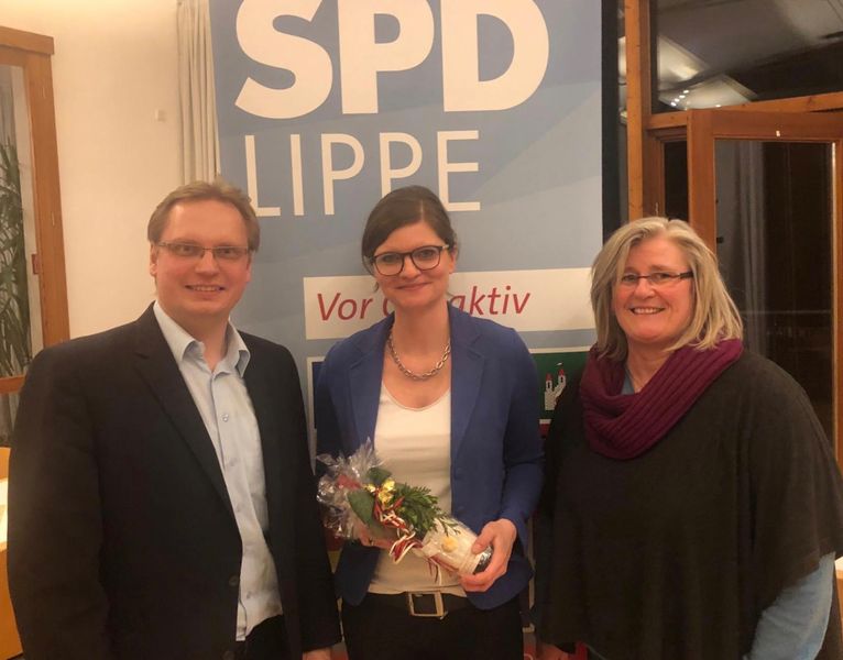 Sarah Philipp Bei Der Detmolder Spd Spd Detmold 8384